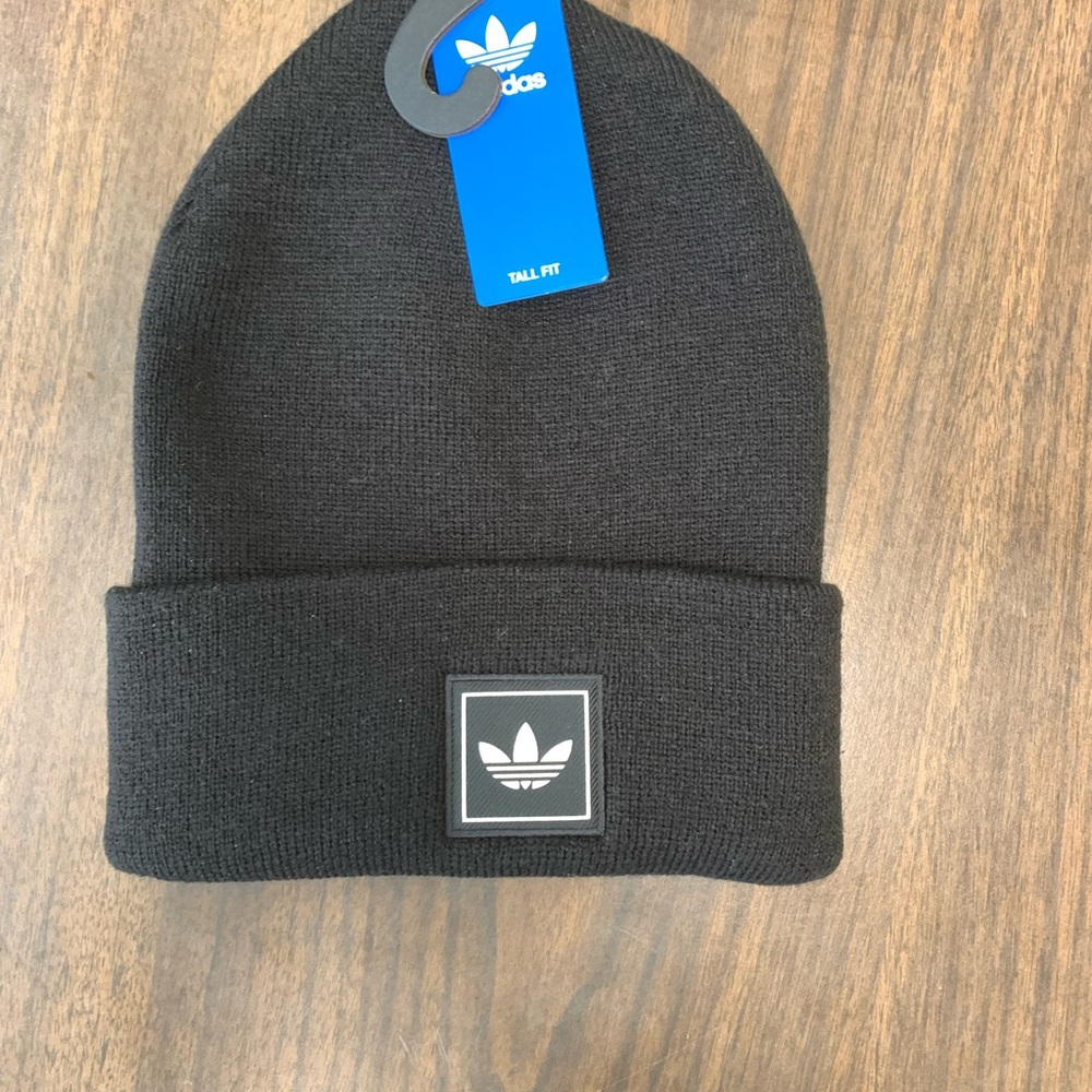 Adidas Classic Black Knit Beanie